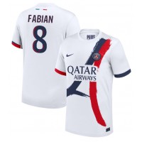 Paris Saint-Germain Fabian Ruiz #8 Vieraspaita 2024-25 Lyhythihainen